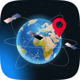 Live Earth Map app icon